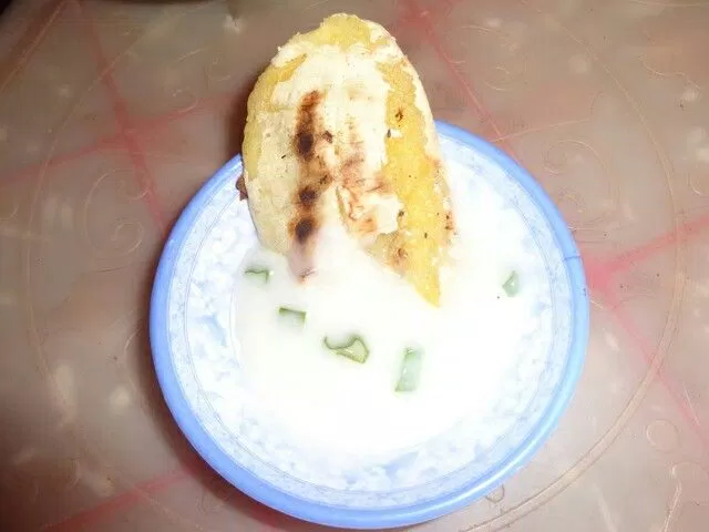 chuối đập