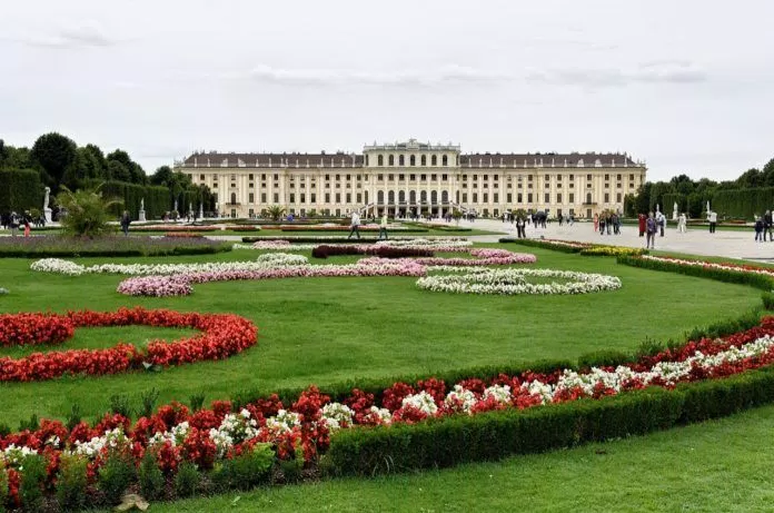 Cung điện Schönbrunn Palace, Vienna, Áo (ảnh: Internet)