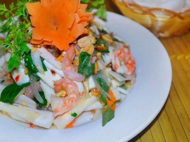 Gỏi củ hũ dừa