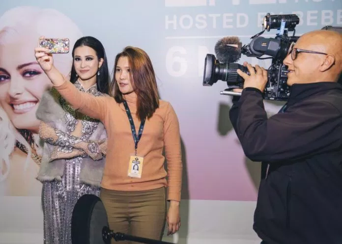 Đông Nhi giao lưu cùng MTV Asia (Ảnh: Internet)