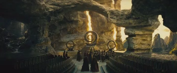 Cảnh trí được dàn dựng vô cùng công phu. (Nguồn: Warner Bros. Pictures)