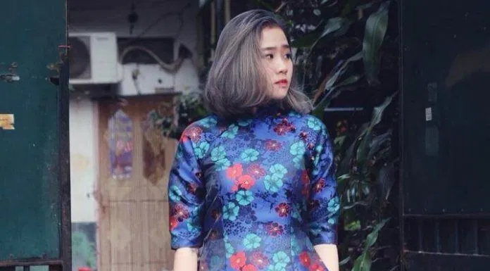 Áo dài quần skinny