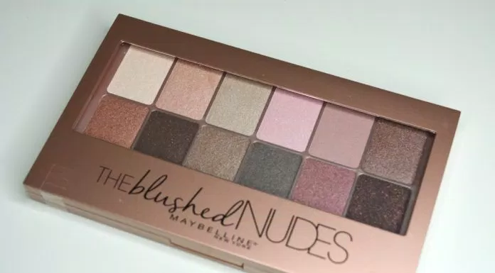 maybelline blushes nudes palette