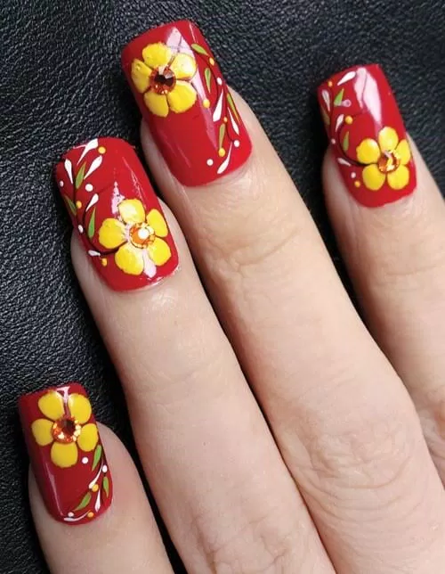 Nail đẹp đón tết