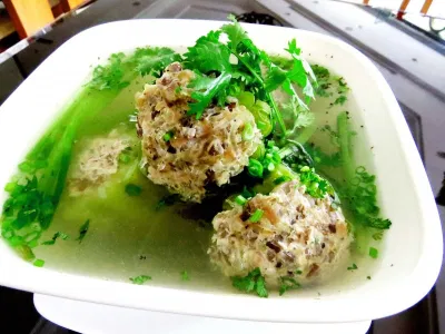 canh khổ qua nhồi thịt