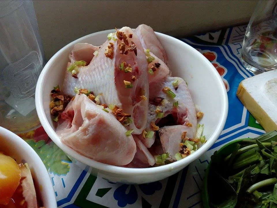 Các nguyên liệu nấu lẩu (Ảnh: Thanh Nhi)