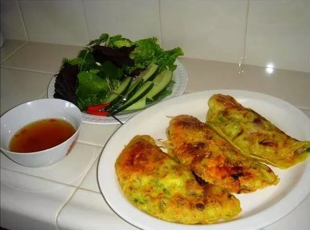 Bánh xèo chay