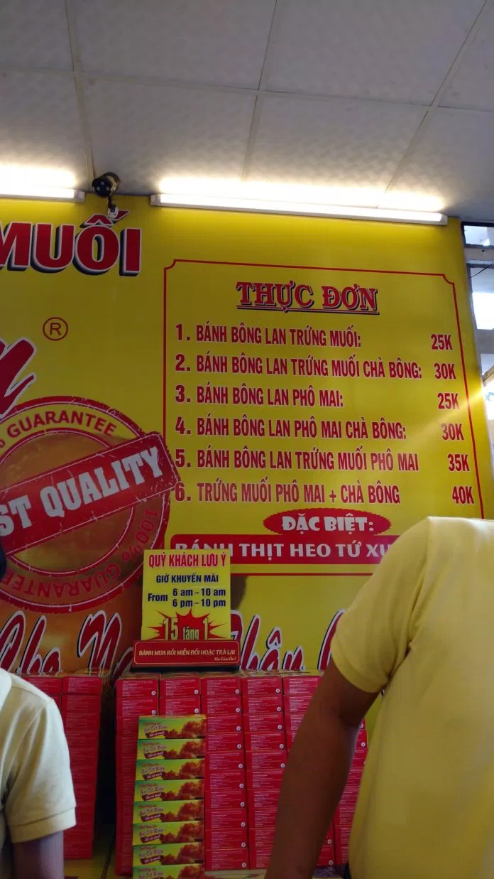 Bông lan trứng muối