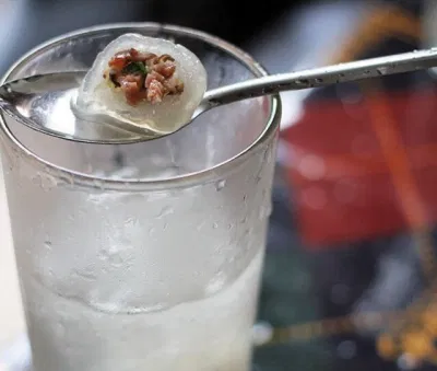 Chè bột lọc heo quay