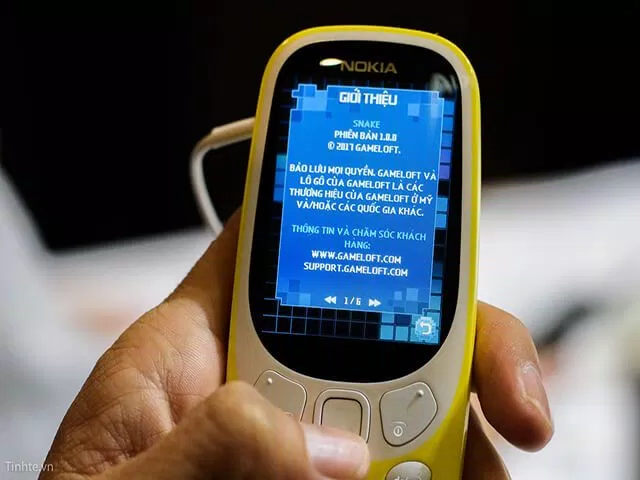 Nokia 3310 dòng điện thoại cổ điển