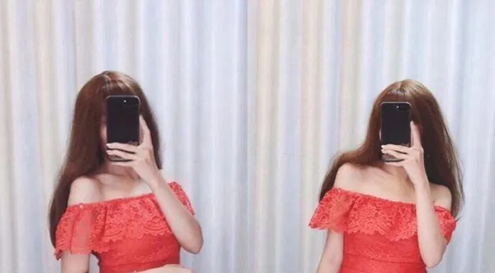 Đầm ren trễ vai Đầm ren trễ vai