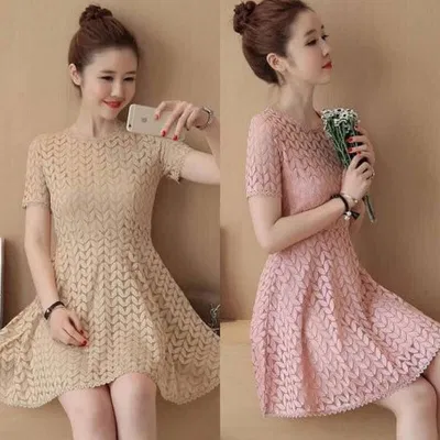 Đầm ren trơn Đầm ren trơn