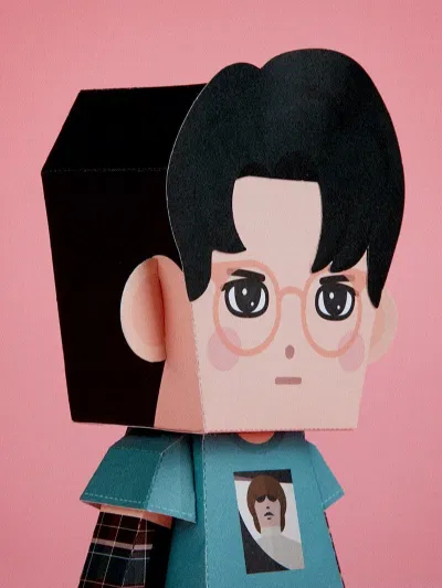 Sehun paper toy
