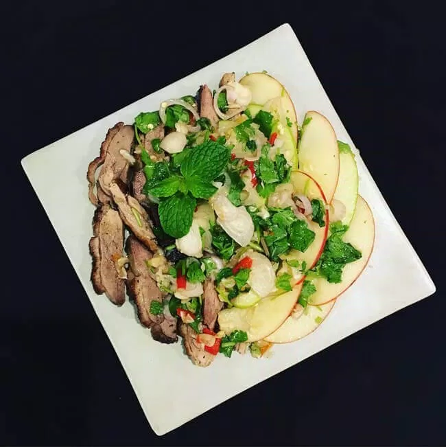 salad vịt
