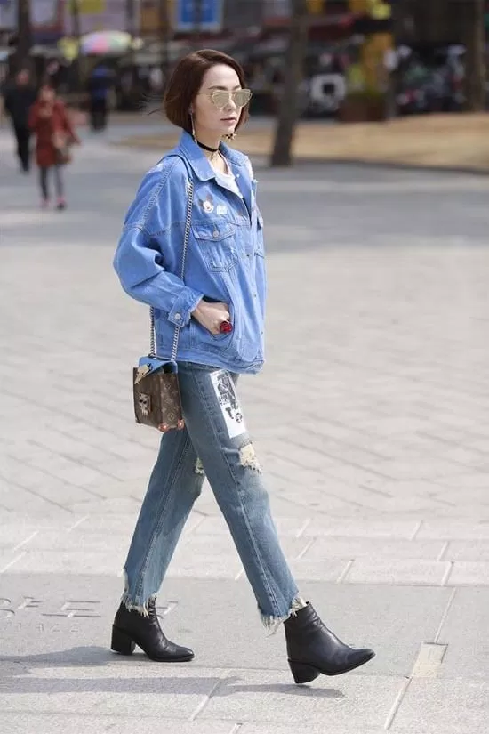 Áo khoác denim