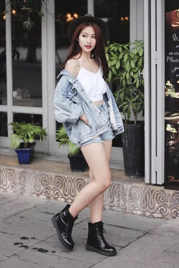 Áo khoác denim