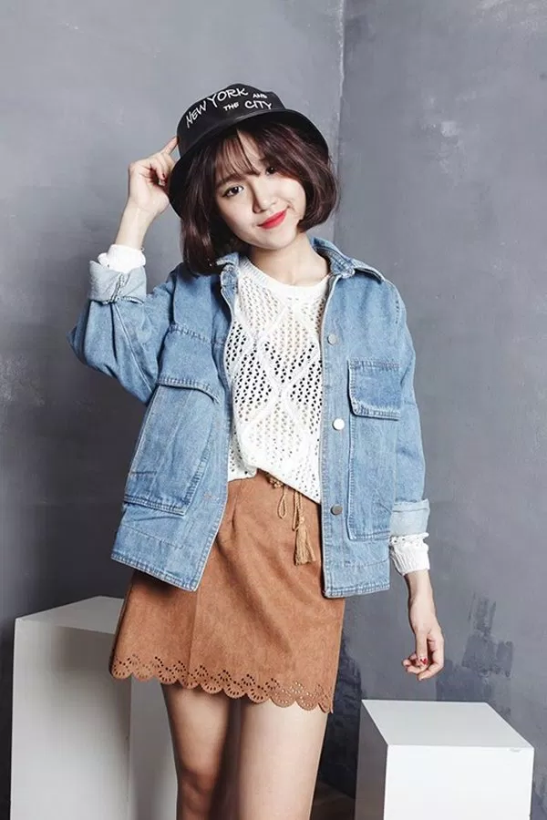 Áo khoác denim