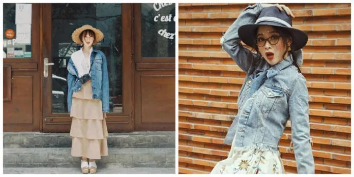 Áo khoác denim Áo khoác jeans