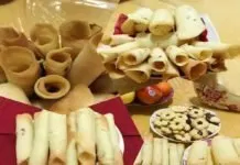 Bánh cuộn hạnh nhân
