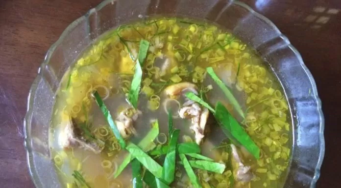 Canh gà Miền Trung thịt gà