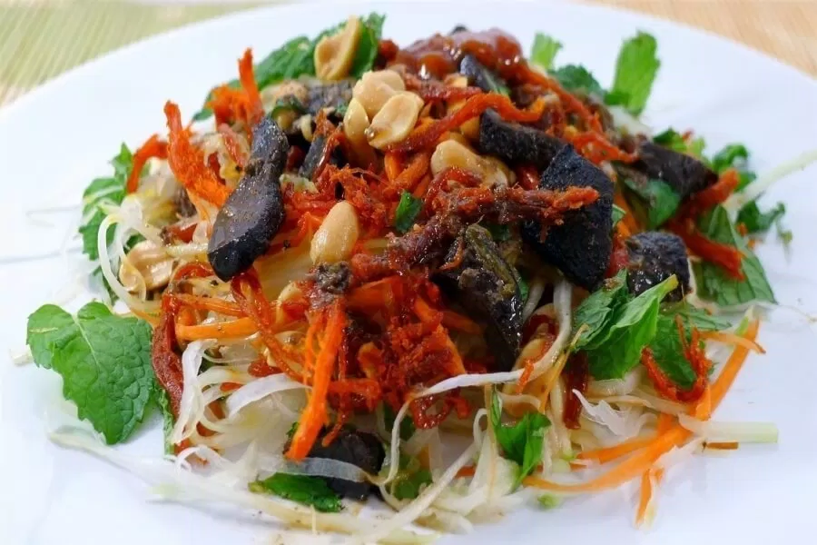 Nộm bò khô