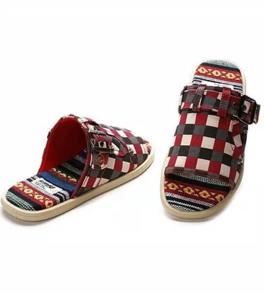 Sandal thổ cẩm