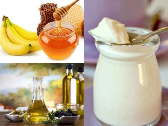 Mặt nạ dưỡng tóc từ chuối