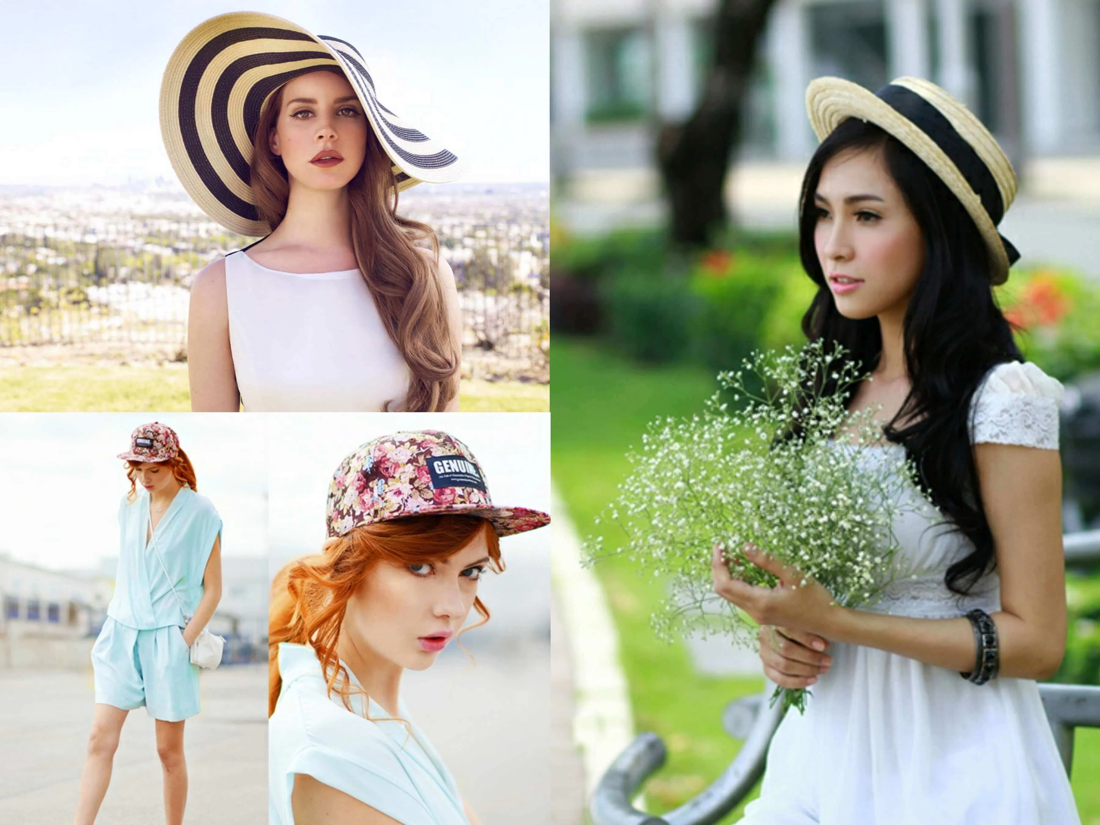 Mẫu mũ đẹp nhất hè 2017
