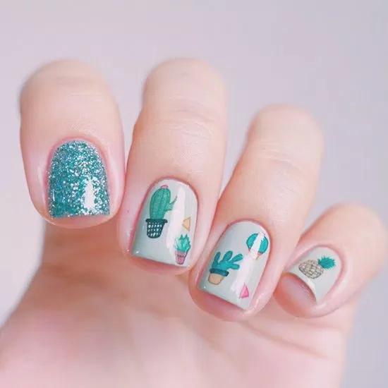 nail họa tiết