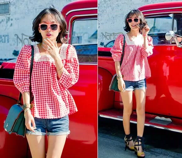 Họa tiết Gingham