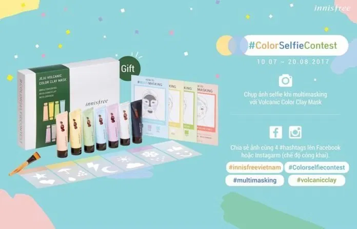 Innisfree Volcanic Color Clay Mask