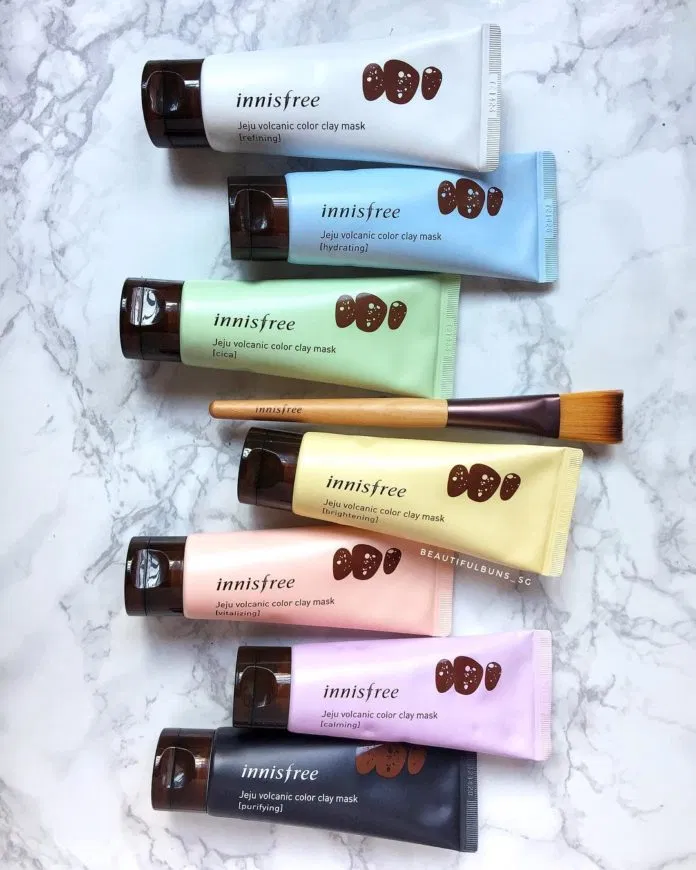 Innisfree Volcanic Color Clay Mask