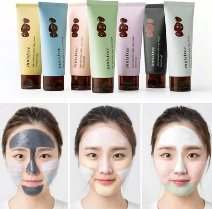 Innisfree Volcanic Color Clay Mask