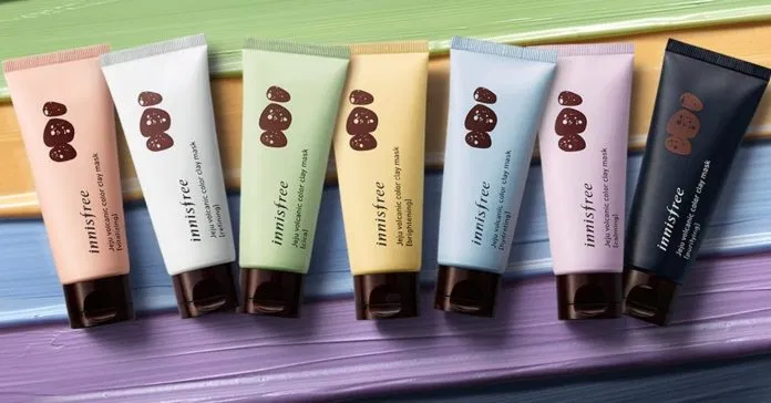 Innisfree Volcanic Color Clay Mask