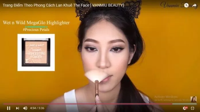 Makeup look Huấn luyện viên Lan Khuê – The Face 2017