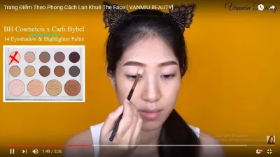 Makeup look Huấn luyện viên Lan Khuê – The Face 2017