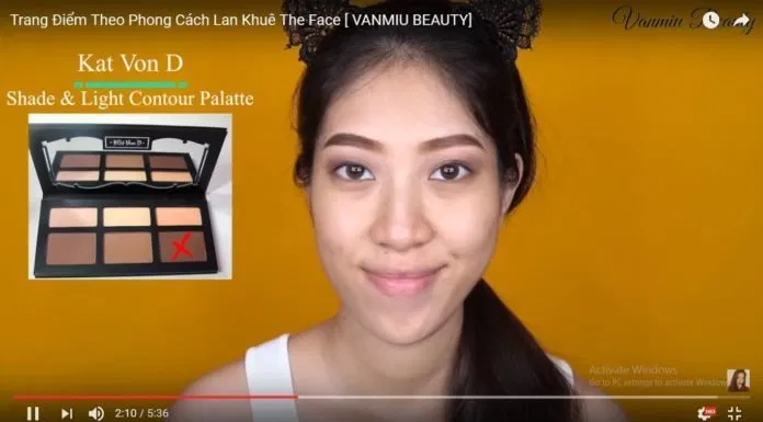 Makeup look Huấn luyện viên Lan Khuê – The Face 2017