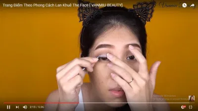 Makeup look Huấn luyện viên Lan Khuê – The Face 2017