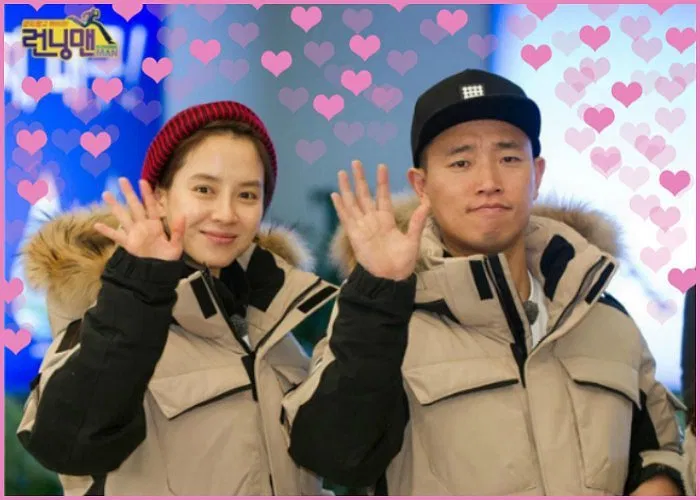 Gary và Jihyo sóng vai cùng nhau (Ảnh: Internet)