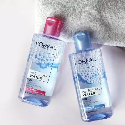 Review tẩy trang LOréal Paris Micellar Water 3-in-1: Chất lượng xứng tầm thương hiệu Bioderma LOréal LOréal Paris LOréal Việt Nam Letsplaymakeup Micellar Water nước tẩy trang review mỹ phẩm Tẩy trang LOréal Paris Micellar Water 3-in-1