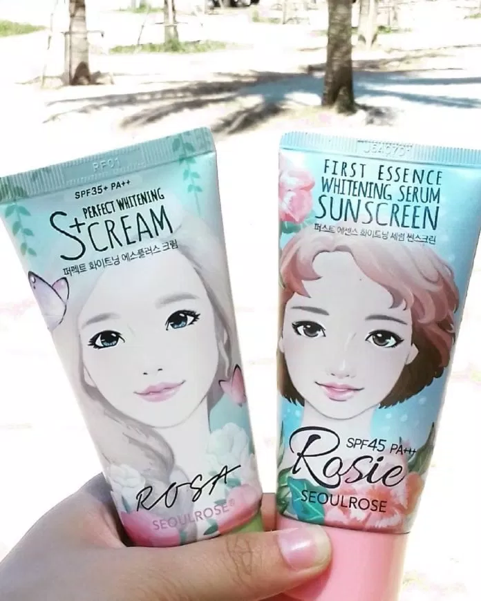 SeoulRose First Essence Whitening Serum Sunscreen