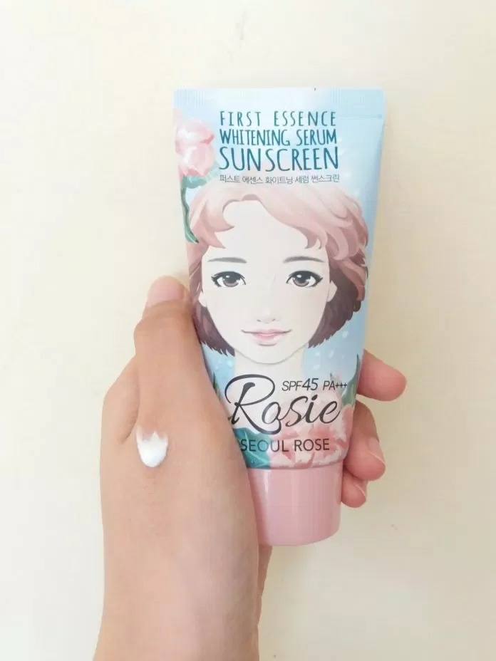 SeoulRose First Essence Whitening Serum Sunscreen