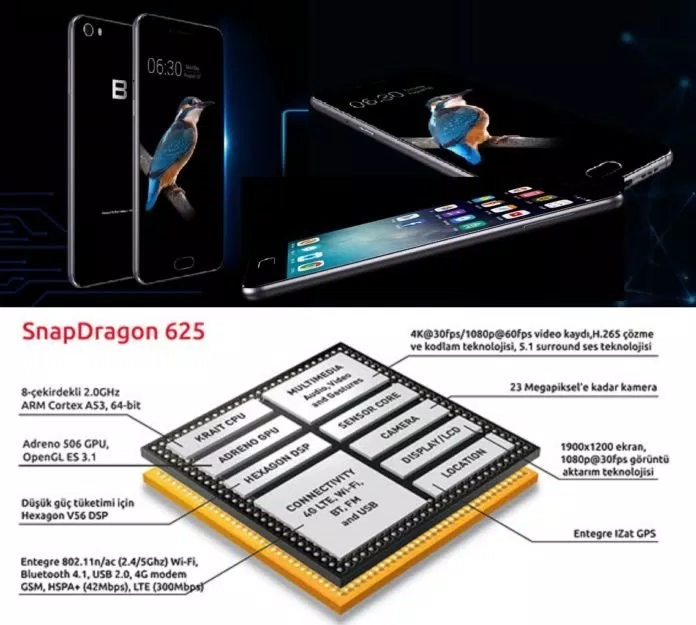 thiết kế bên ngoài và chip xử lý bên trong