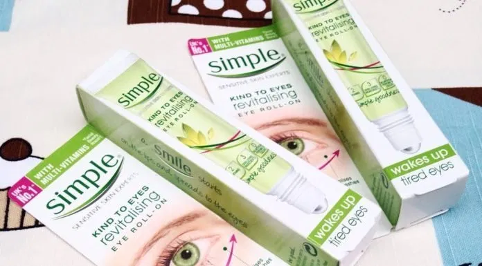 Simple Kind To Eyes Revitalising Eye Roll-On