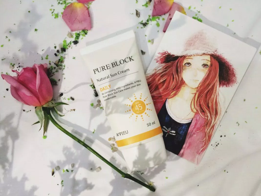 A'pieu Pure Block Natural Daily Sun Cream