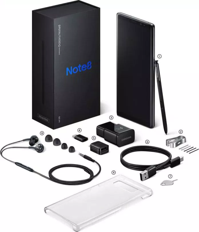 note 8 full box