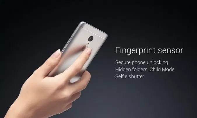 cảm biến của Redmi Note 4X