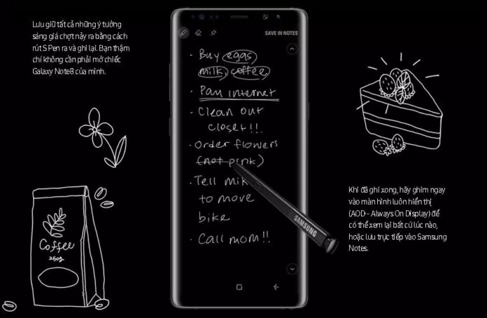171 Siêu phẩm Samsung Galaxy Note 8 có gì hấp dẫn đến thế? mới nhất 18 nhưng s-pen note 8