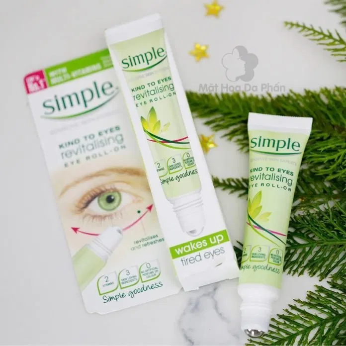Simple Kind To Eyes Revitalising Eye Roll-On