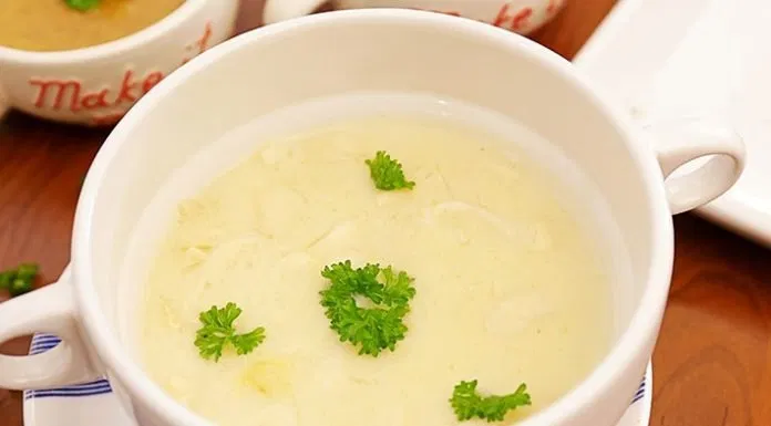 Súp lõi chuối